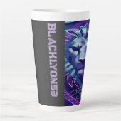 Royal schwarz Lyon 53 T-Shirt Milchtasse (Vorderseite)