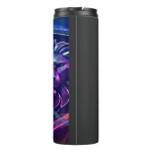 Royal schwarz Lyon 53 T-Shirt Thermosbecher (Rückseite)