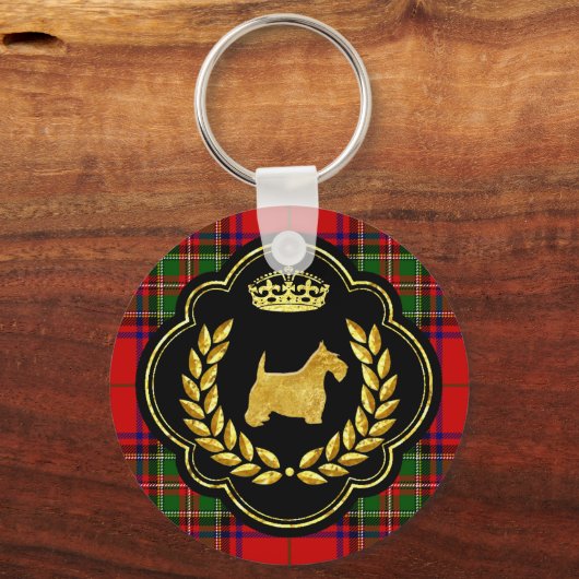 Royal Scottie Schlüsselanhänger (Vorderseite)