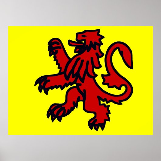 Royal Scottish lion Poster (Vorne)