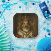 Royal Sheltie Pappteller (Party)
