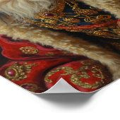 Royal Shetland Sheepdog Portrait Poster (Ecke)
