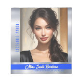 Royal Shine Pageant Titleholder Notepad Notizblock (Vorderseite)