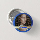 Royal Shine Schönheitswettbewerb Foto-Button Button (Vorne & Hinten)