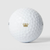 Royal Shinen Golden Crown for King oder Queen Golfball (Vorderseite)
