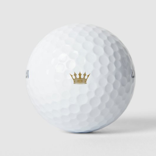 Royal Shinen Golden Crown for King oder Queen Golfball (Vorderseite)