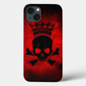 Royal Skull Crown Schlüsselanhänger Case-Mate iPhone Hülle (Rückseite)