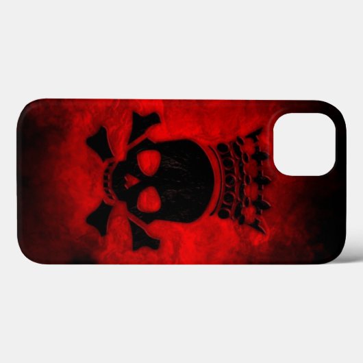 Royal Skull Crown Schlüsselanhänger Case-Mate iPhone Hülle (Rückseite (Horizontal))