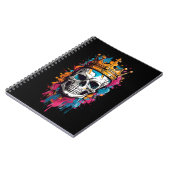 Royal Skull Spiral Notebook Notizblock (Linke Seite)