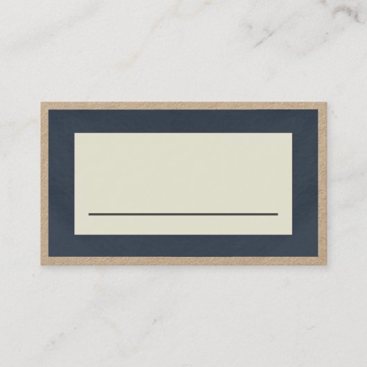 Royal Slate Wedding Platzkarten (Vorderseite)