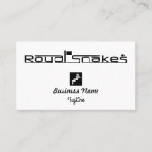 Royal Snakes BlackBusiness Card Visitenkarte (Vorderseite)