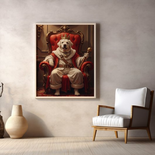 Royal Snoozer: Snacks, Naps, and Nobility Poster