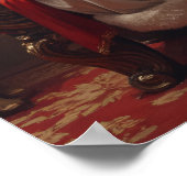 Royal Snoozer: Snacks, Naps, and Nobility Poster (Ecke)