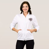 Royal Snowflake Zip-up Jacket T-Shirt (Vorne ganz)