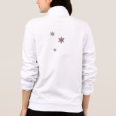 Royal Snowflake Zip-up Jacket T-Shirt (Rückseite)