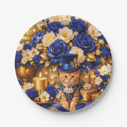 Royal Sparkle Kitten Teller (Vorderseite)