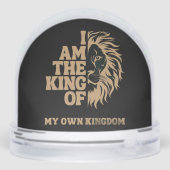 Royal Spirit Shimmer Kingdom Snow Globe Schneekugeln (Rückseite)