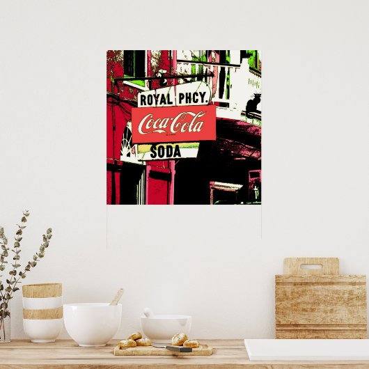 Royal St Pharmacy Poster (Küche)