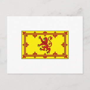 Royal Standard of Scotland Postkarte