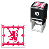 Royal Standard of Scotland Red Lion Scottish Flag Permastempel (Beispiel)