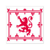 Royal Standard of Scotland Red Lion Scottish Flag Permastempel (Design)