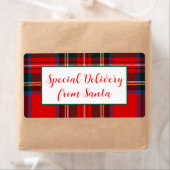 Royal Stewart Christmas Kariert Santa PERSONALIZE (Insitu)