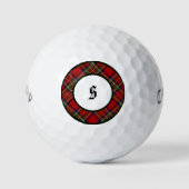 Royal Stewart Clan Kariert Golf Balls Golfball (Vorderseite)