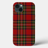 Royal Stewart Clan Tartan Kariert Case-Mate iPhone Hülle (Rückseite)