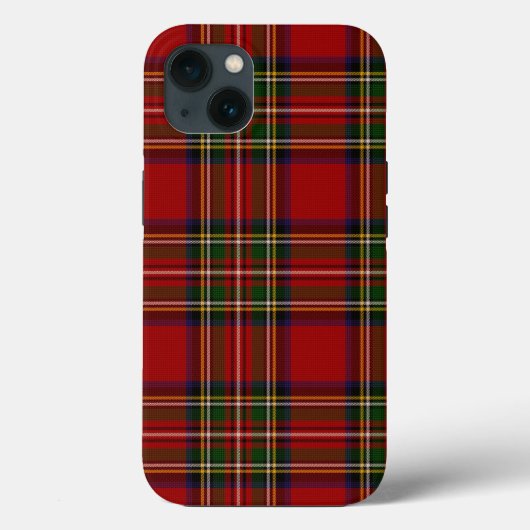 Royal Stewart Clan Tartan Kariert Case-Mate iPhone Hülle (Rückseite)