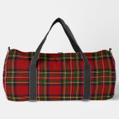 Royal Stewart Clan Tartan Kariert Duffle Bag (Vorderseite)