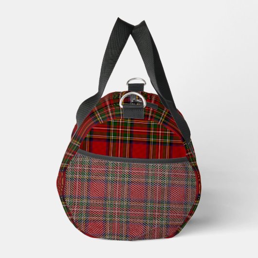 Royal Stewart Clan Tartan Kariert Duffle Bag (Rechts)
