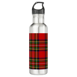 Royal Stewart Clan Tartan Kariert Edelstahlflasche