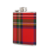 Royal Stewart Clan Tartan Kariert Flachmann (Links)
