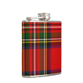 Royal Stewart Clan Tartan Kariert Flachmann (Rechts)