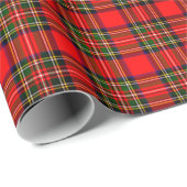 Royal Stewart Clan Tartan Kariert Geschenkpapier (Rolleneckpunkt)