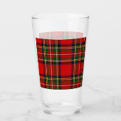 Royal Stewart Clan Tartan Kariert Glas (Vorderseite)
