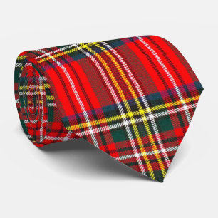 Royal Stewart Clan Tartan Kariert Krawatte