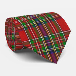 Royal Stewart Clan Tartan Kariert Krawatte