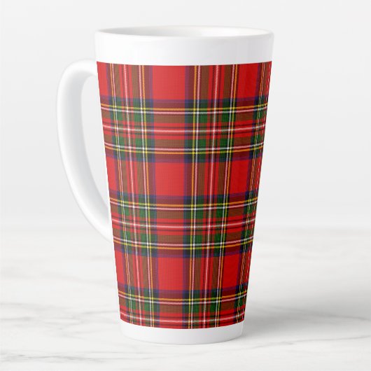 Royal Stewart Clan Tartan Kariert Milchtasse (Linke Ecke)