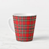 Royal Stewart Clan Tartan Kariert Milchtasse (Linke Ecke)
