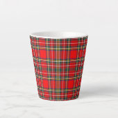 Royal Stewart Clan Tartan Kariert Milchtasse (Vorderseite)