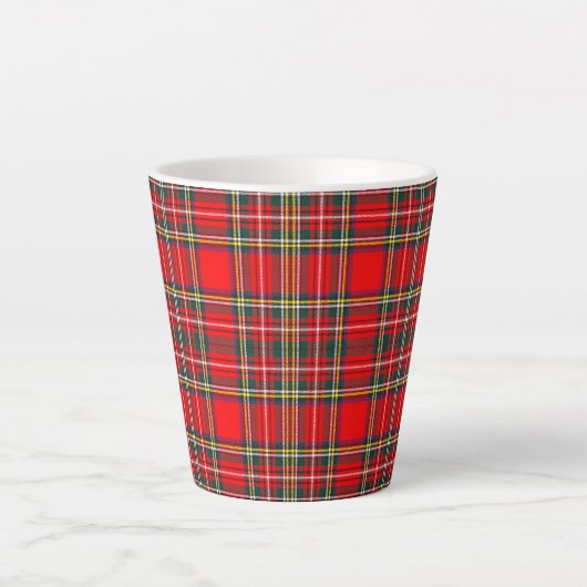 Royal Stewart Clan Tartan Kariert Milchtasse (Vorderseite)