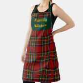 Royal Stewart Clan Tartan Kariert Personalisiert Schürze (InSitu)