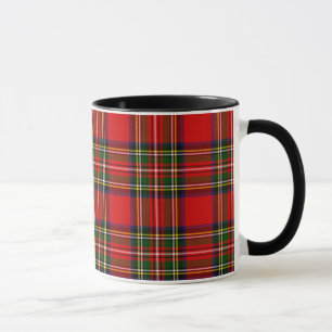 Royal Stewart Clan Tartan Kariert Tasse