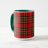 Royal Stewart Clan Tartan Kariert Tasse (Vorderseite Links)