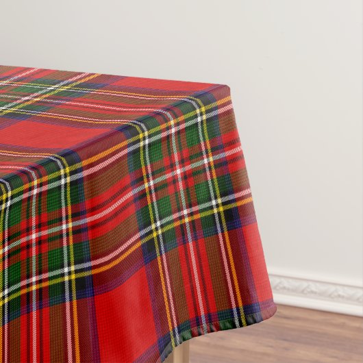 Royal Stewart Clan Tartan Kariert Tischdecke (Beispiel)