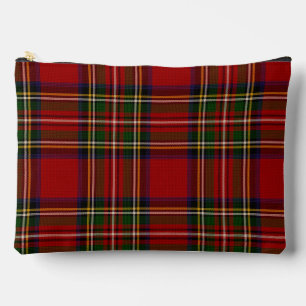 Royal Stewart Clan Tartan Plaid Zubehörtasche