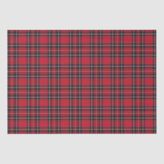 Royal Stewart Clan Tartan Seidenpapier (Vorderseite)