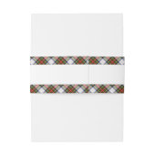 Royal Stewart Dress Clan Tartan Scottish Kariert Einladungsbanderole (Rückseitenbeispiel)