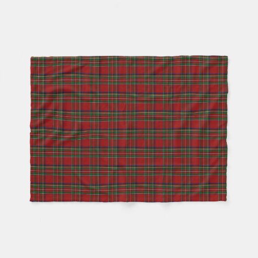 Royal Stewart Kariert Fleece Blanket (Vorderseite (Horizontal))